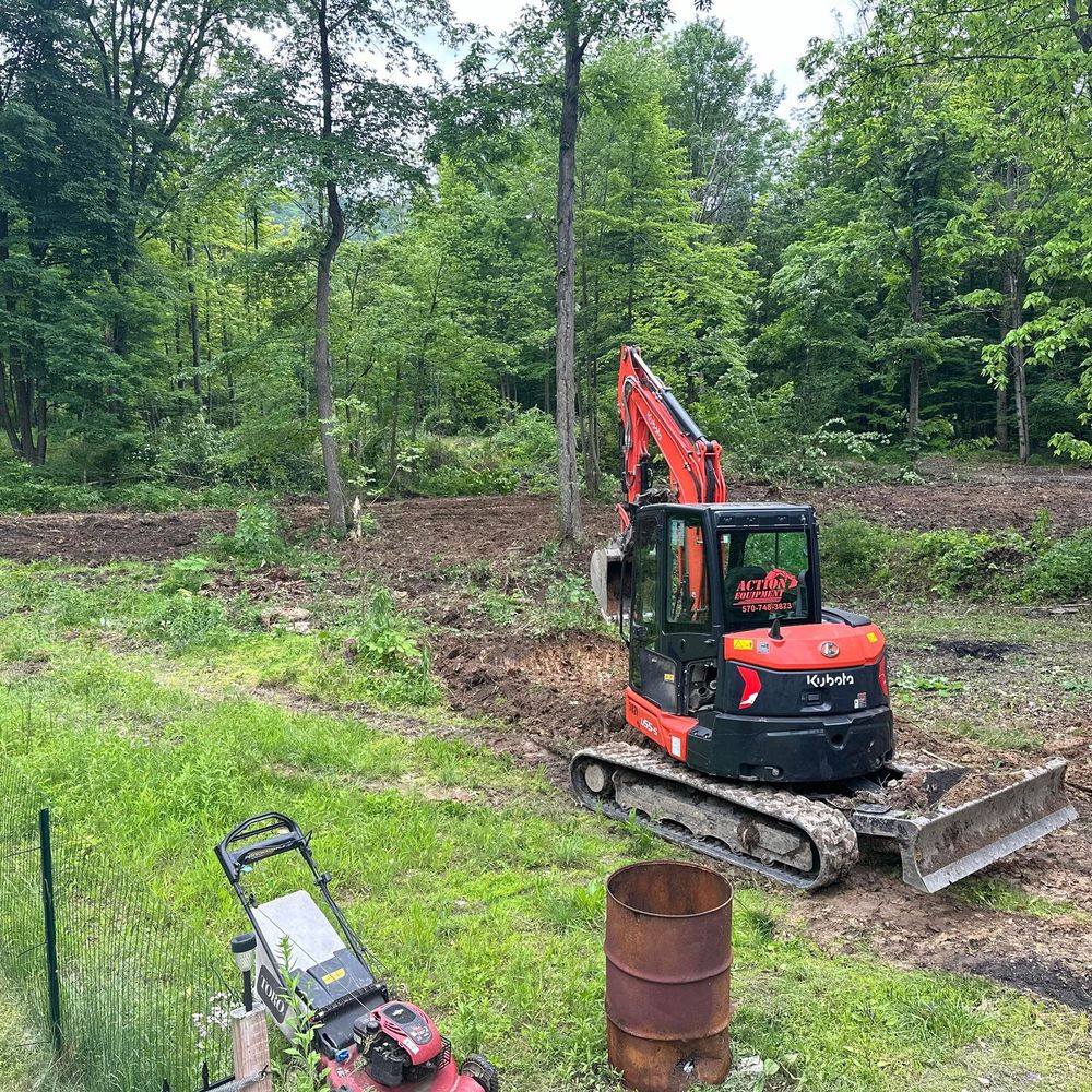 Mowing for BW Outdoor Solutions in Newton, NJ