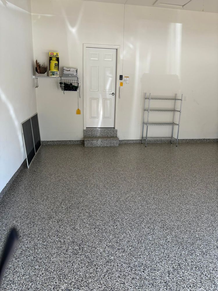 Enhance your garage with our expert cabinet installation service, providing durable and stylish storage solutions that maximize space and keep your area organized, clean, and clutter-free for optimal functionality. for Drury Concrete Coatings in St. Charles, MO