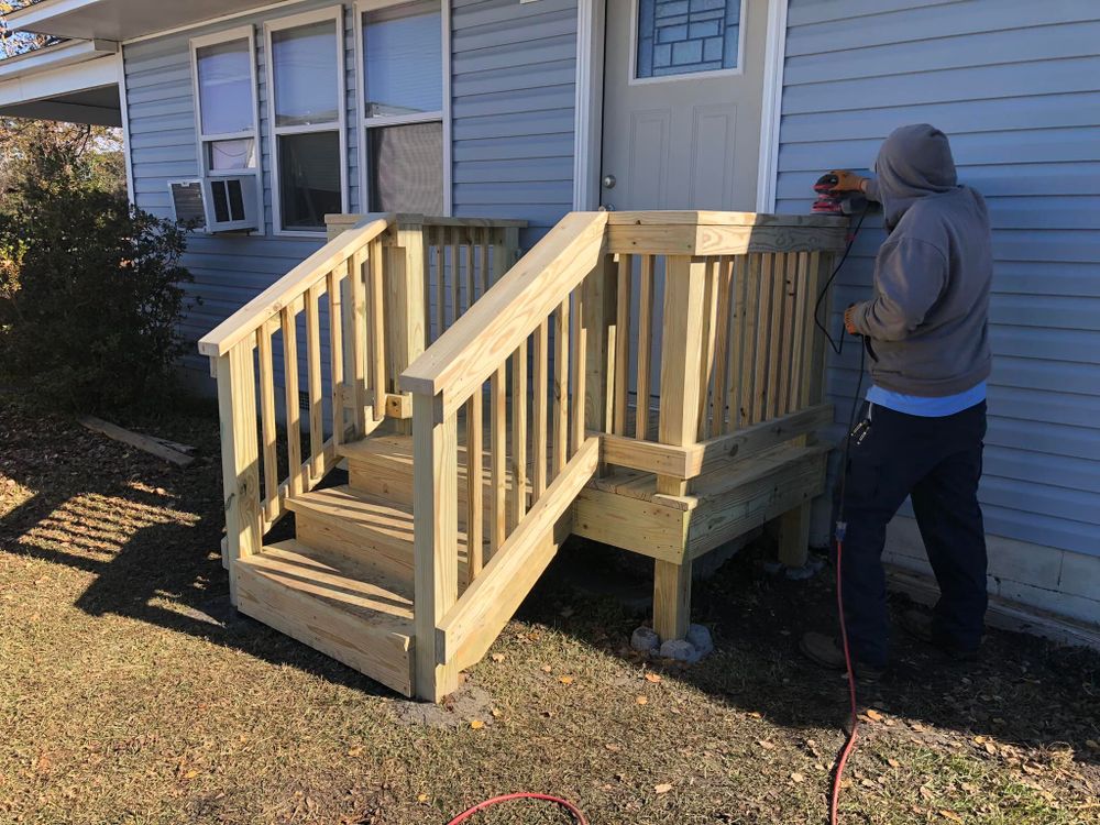 Exterior Renovations for Holland Builders in Jacksonville, NC