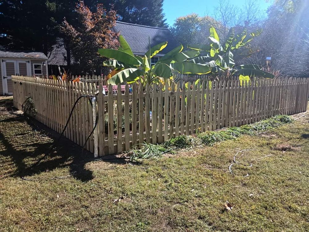 4 ft wood fencing  for Fence Masters in Gloucester County, VA