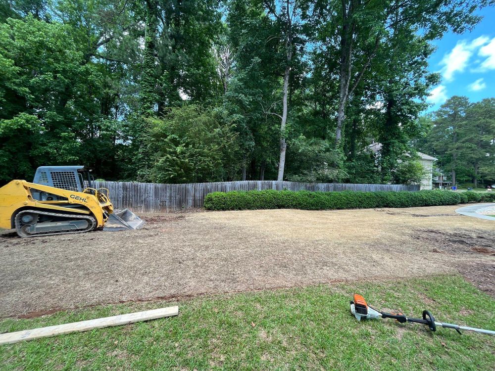 Mulch Installation for Zambrana Landscaping in Cobb County, GA