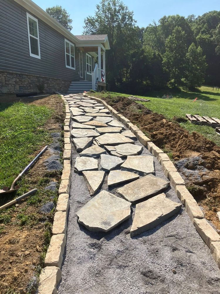 Excavating for Genesis Landworks in Bluff City, TN