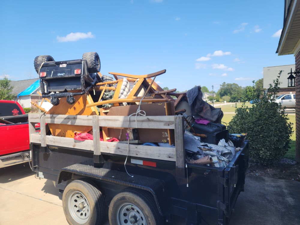 Dump Trailer for South Montanez Lawn Care in Fayetteville, NC