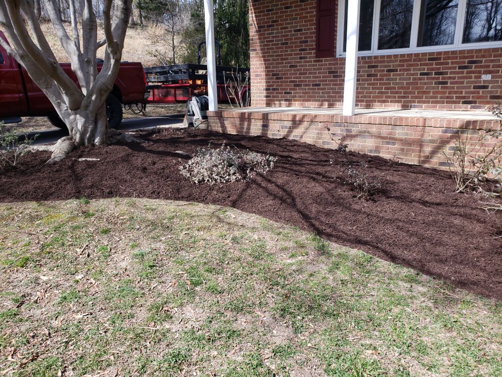 Landscape Design/Mulching for Sam I AM Property Solutions in Sunderland, MD