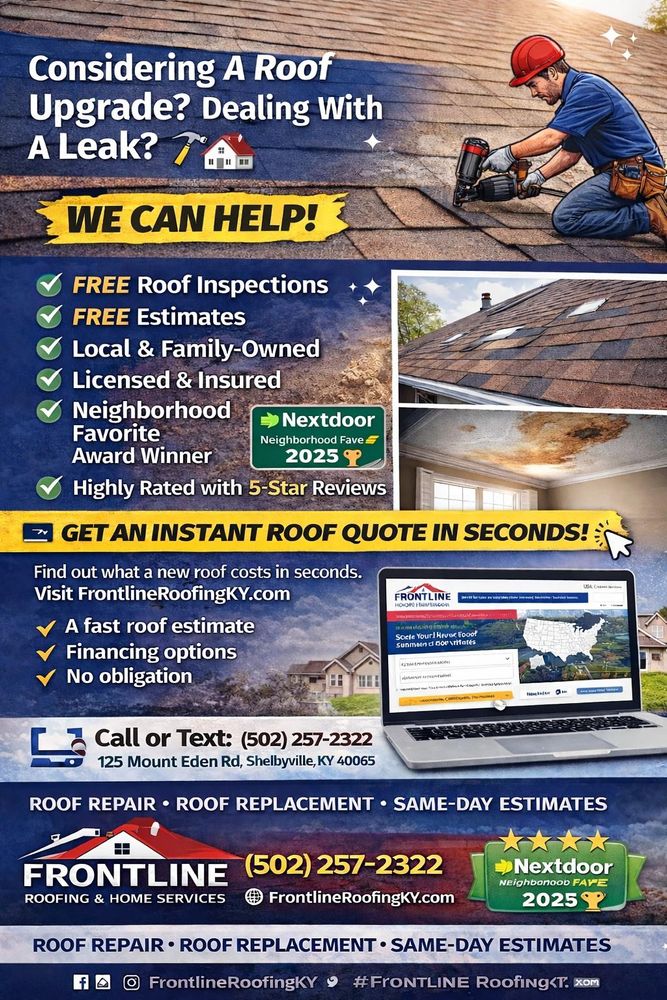 Other Services for Frontline Roofing & Home Services in Shelbyville, KY