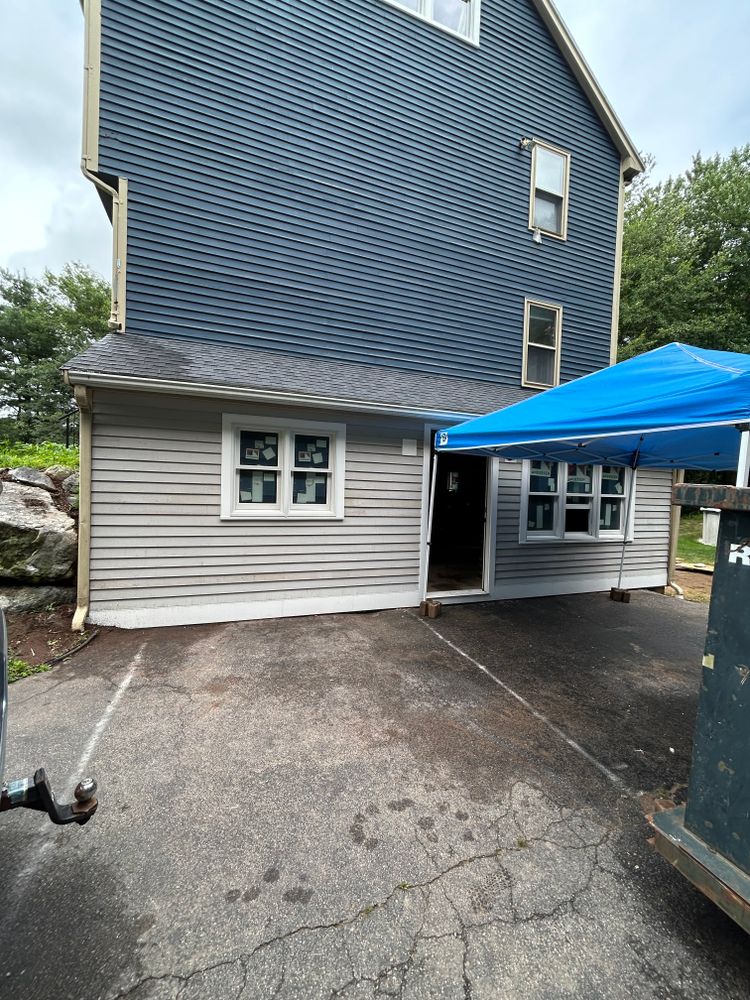 Exterior Renovations for SJ Burke Construction in East Bridgewater, MA
