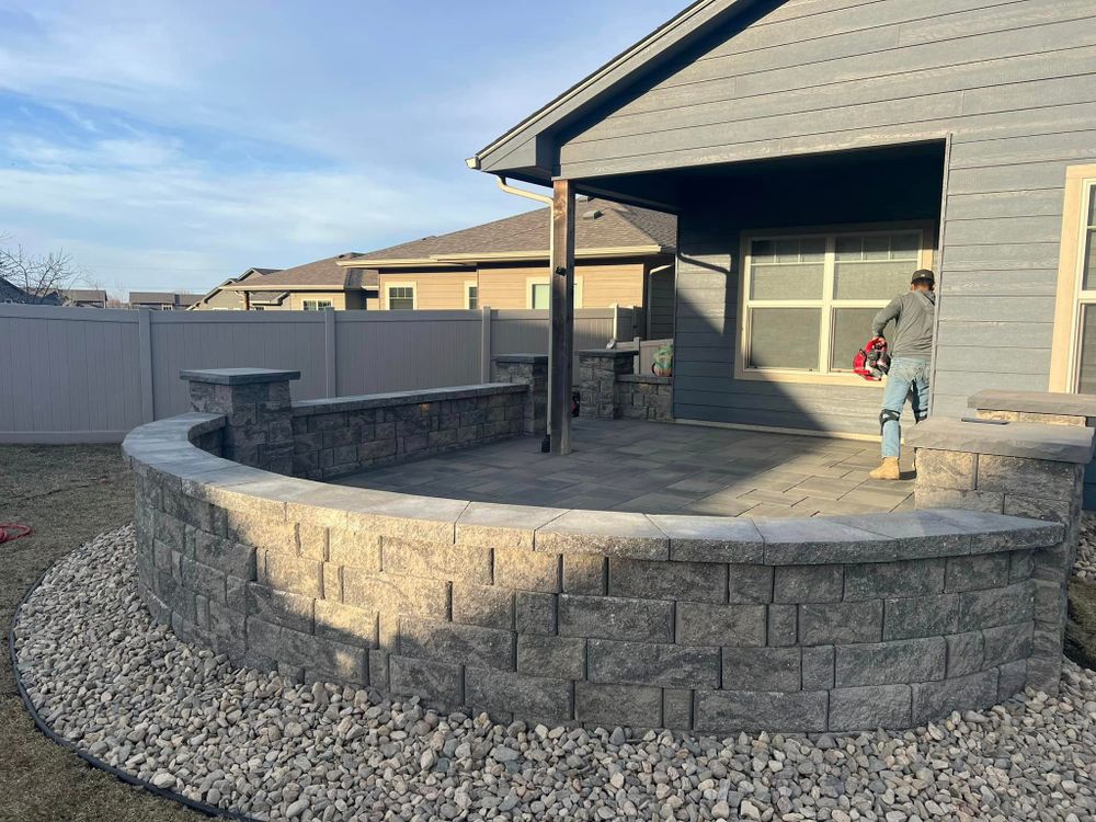 Hardscaping for Ramos Universal Landscaping in Sioux Falls, SD