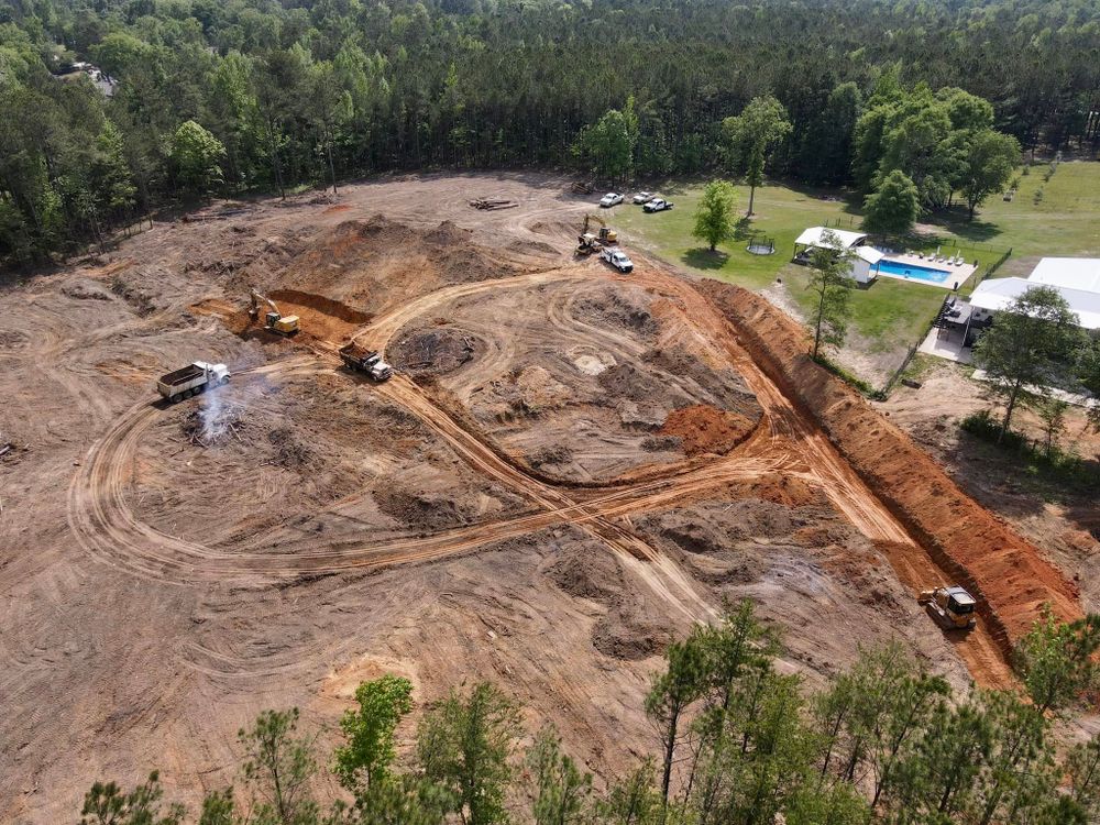 Excavation for DC Construction Company LLC in Clanton, AL