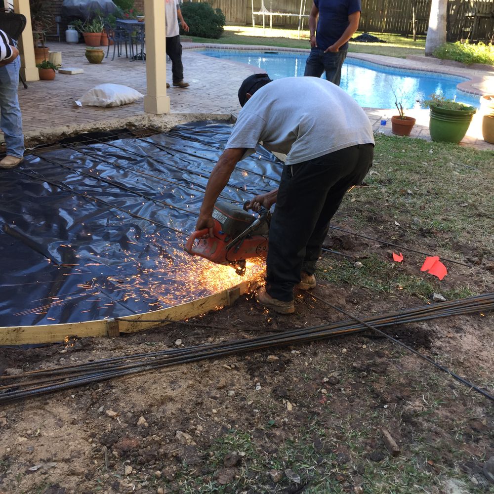 Patios for Texas Curb N Borders in Houston, TX