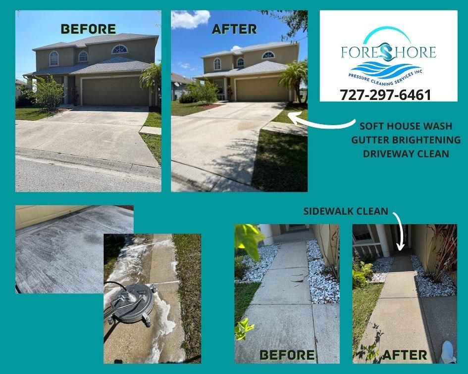 instagram for Foreshore Pressure Cleaning Services Inc in Holiday, FL