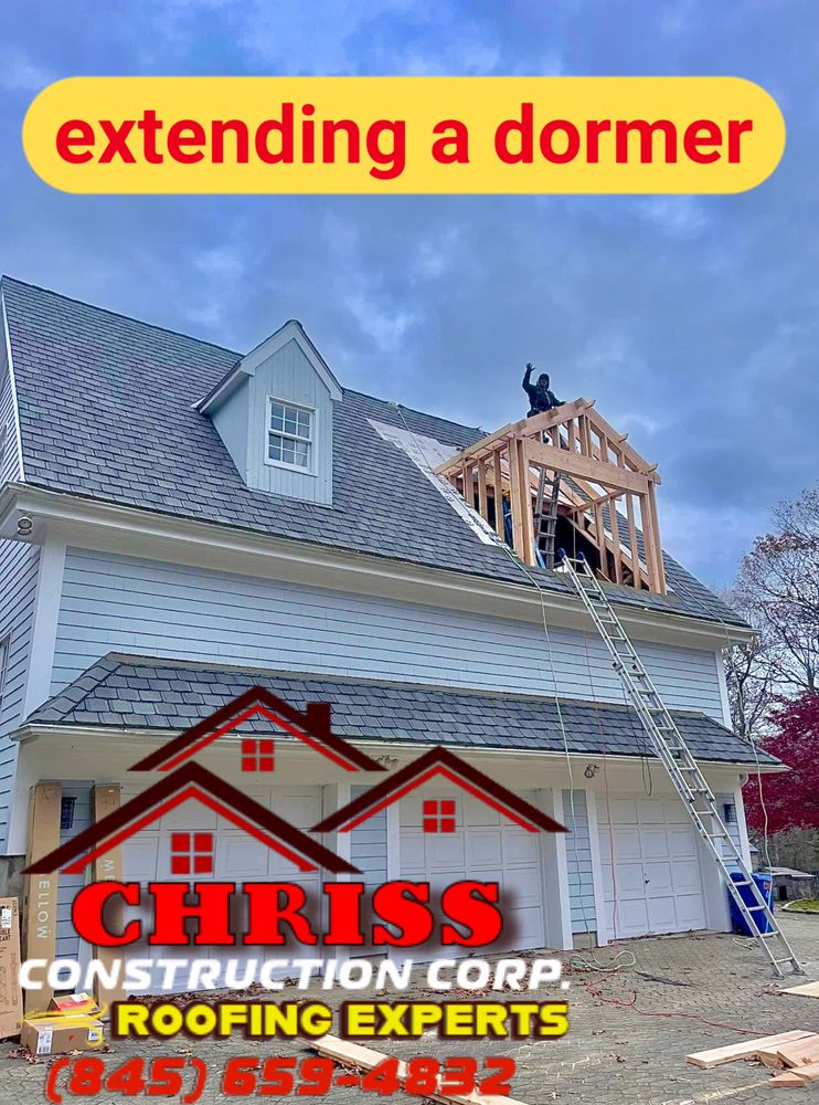 Exterior Renovations for CHRISS CONSTRUCTION CORP. in Middletown, NY 