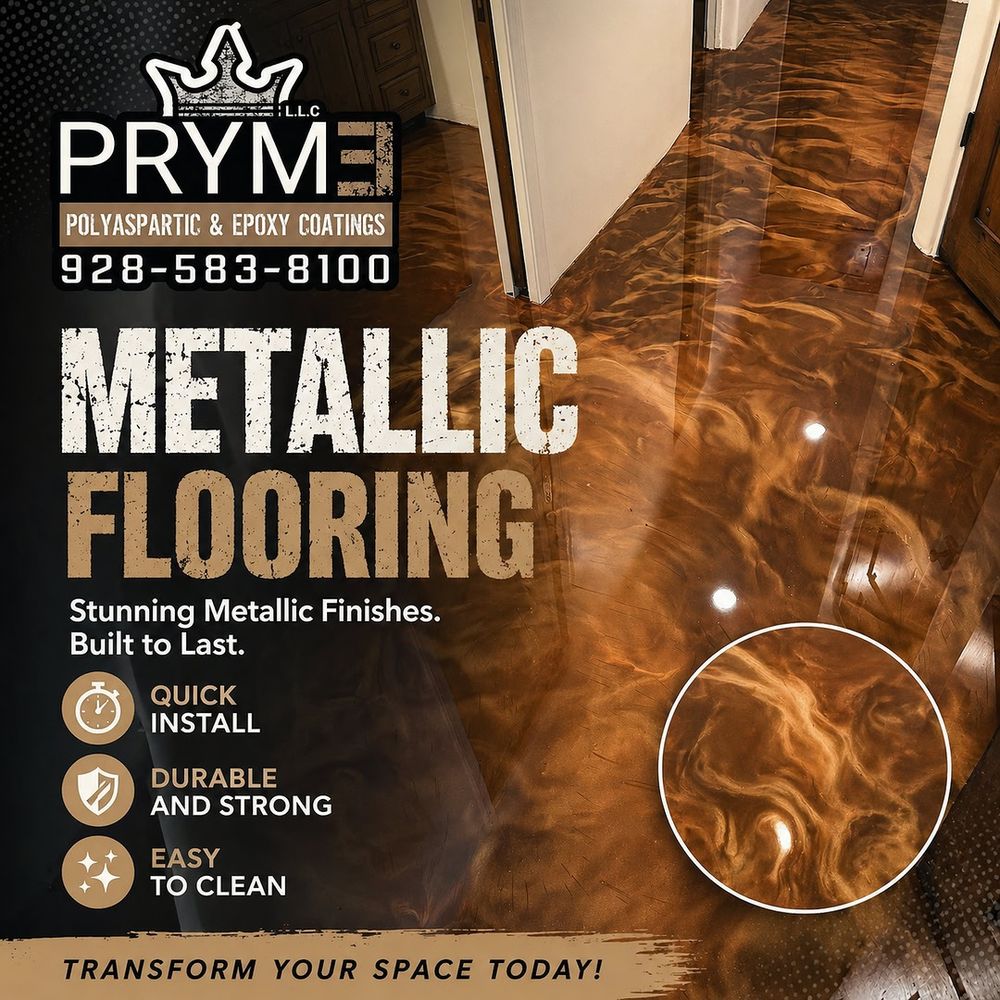 Industrial Epoxy Applications for PRYME EPOXY LLC in Mayer, AZ