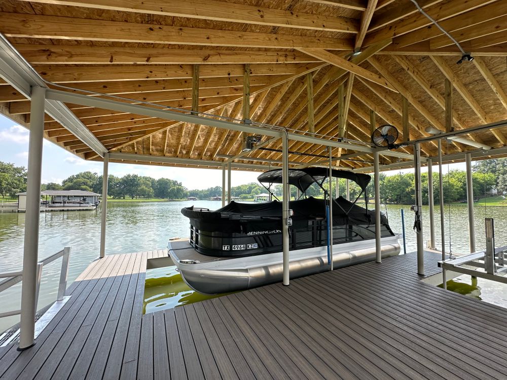 Boat Docks for BR Construction LLC in Corsicana, TX