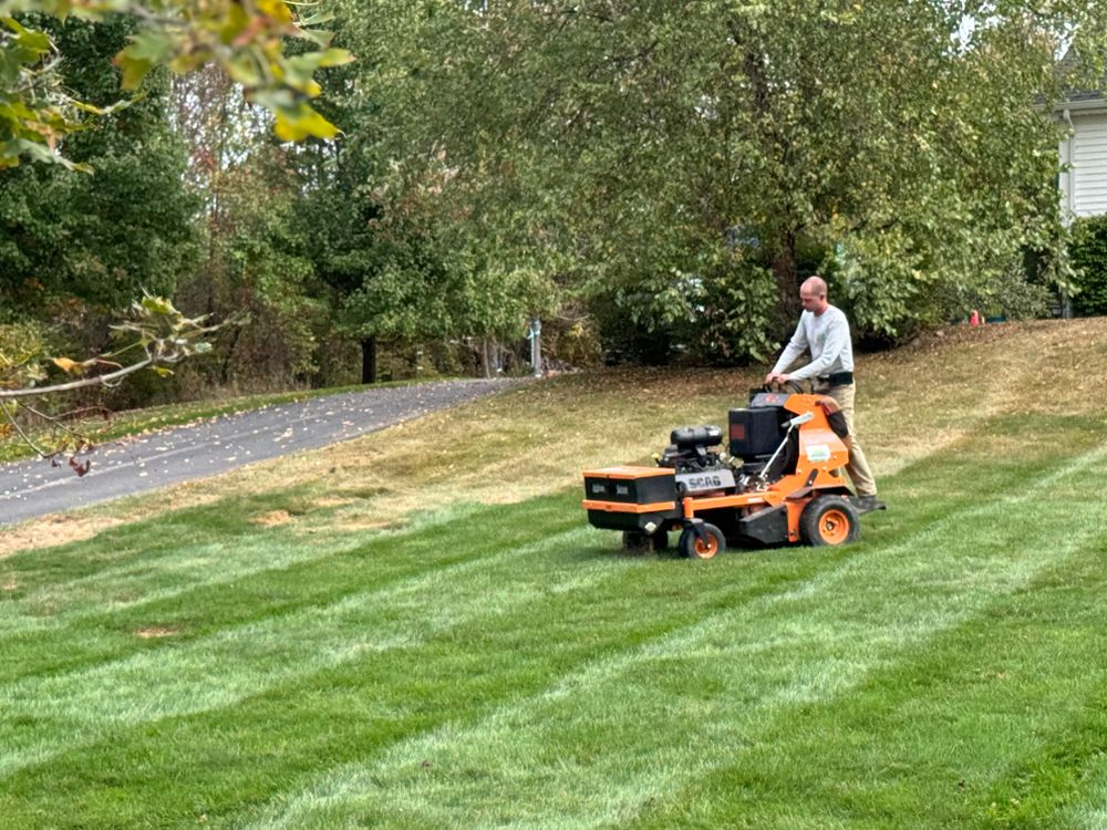 We offer a variety of lawn installation services to have your yard looking healthy and full. From sod layouts to seeding we have you covered. Our professional service will have your lawn looking great in no time! for Perillo Property Maintenance in Hopewell Junction, NY