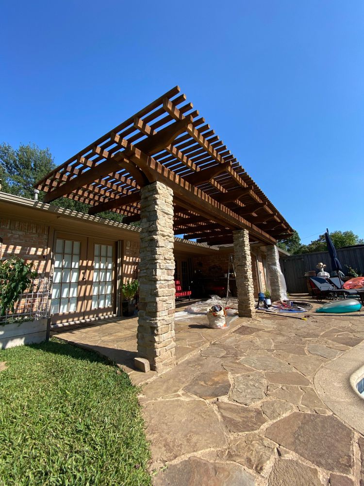 Patios for Walker Custom Exteriors in Dallas, TX