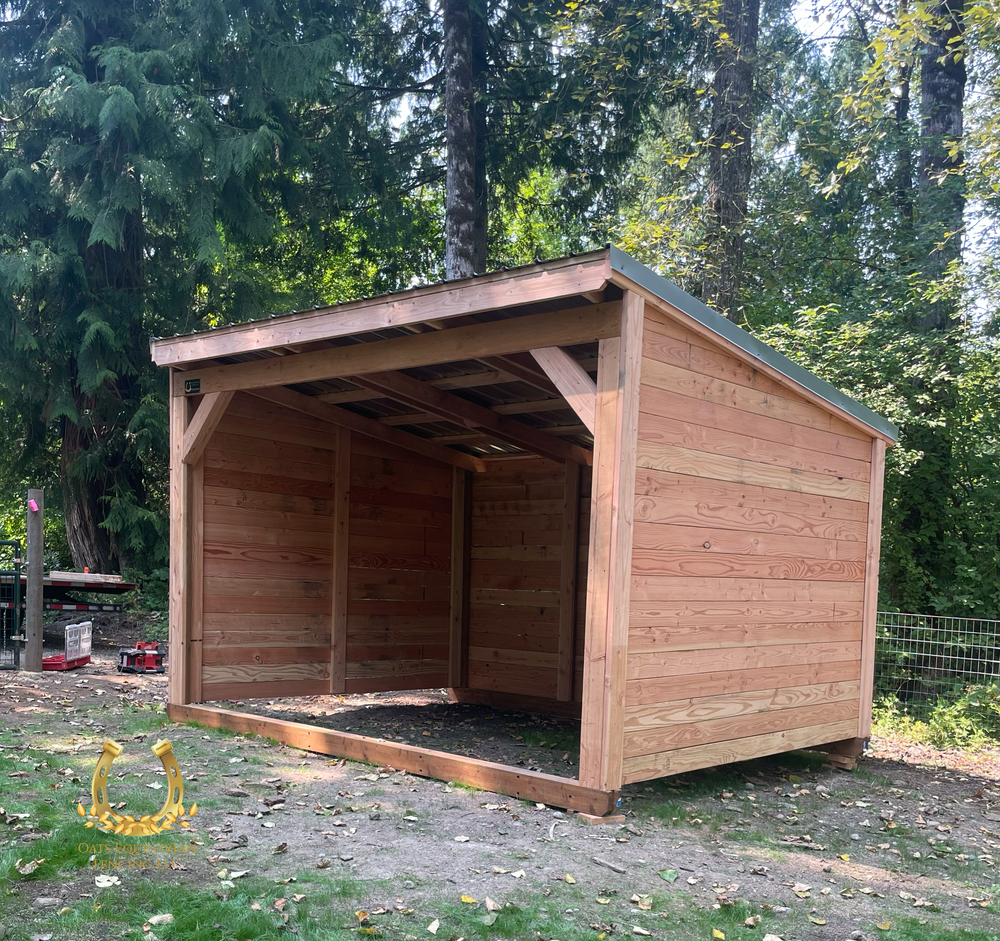 Shelters for Oats Equestrian Fencing LLC in Arlington, WA