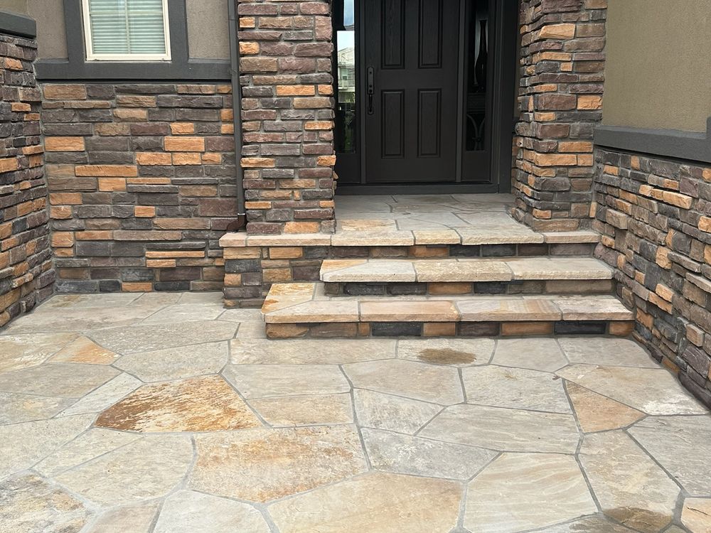 Our stair design and installation service offers stylish, durable concrete stairs customized to fit your home's aesthetic. Trust our experienced team to bring elegance and functionality to your entryway. for RT Custom Concrete LLC in Longmont, CO