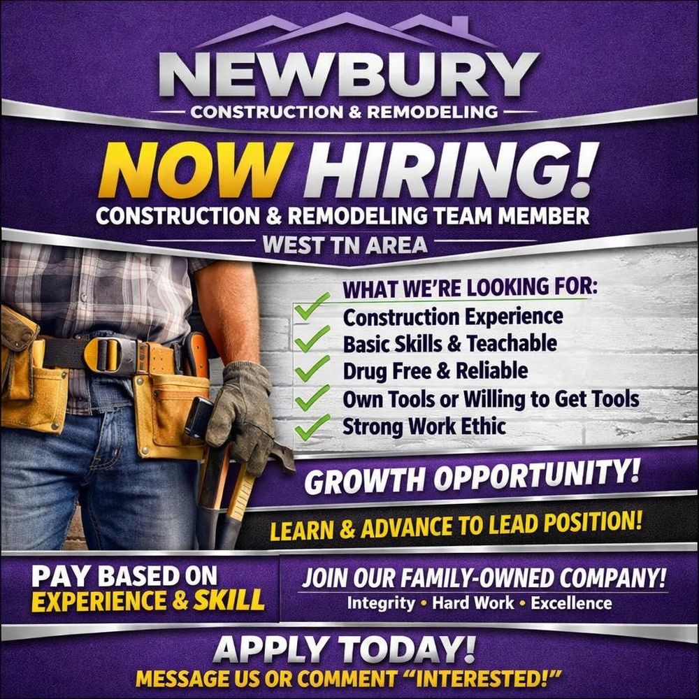 All Photos for Newbury Construction & Remodeling LLC in Trenton, TN