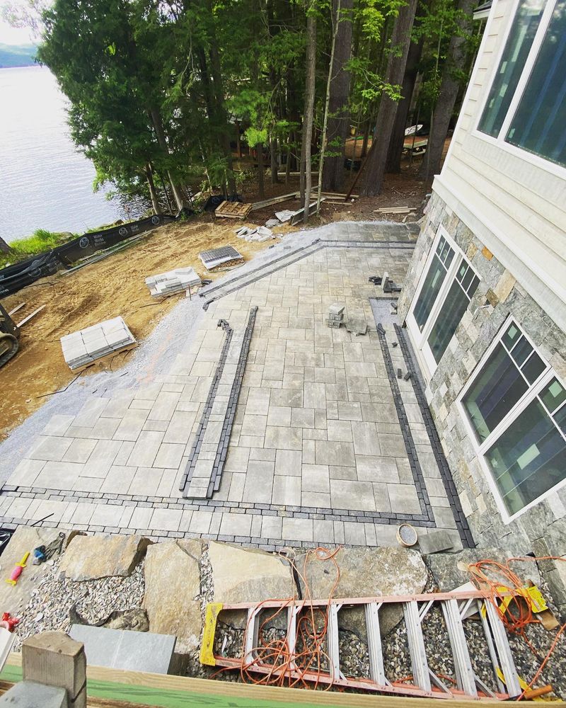 Custom Hardscapes for The Lawn Guy in Saratoga Springs, NY