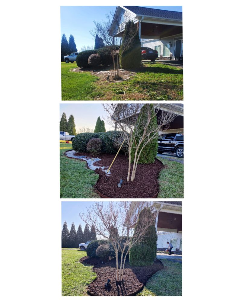 Our Mulch Installation service offers a simple and cost-effective way to enhance the appearance of your landscaping, control weeds, retain moisture in the soil, and improve overall curb appeal. for Lawn & Order Solution  in Waxhaw, NC