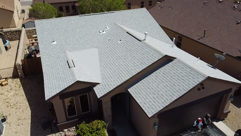 Shingled Roofs for Organ Mountain Roofing & Construction in Las Cruces, NM