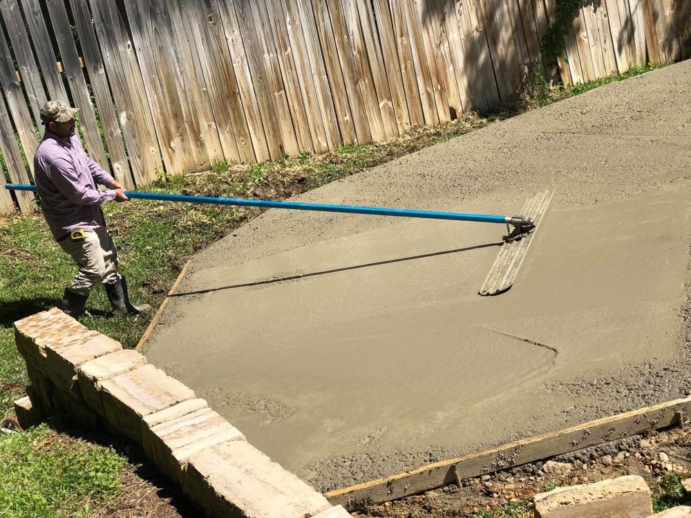 Transform your outdoor space into a beautiful and functional patio oasis with our expert Patio Design & Installation service. Enhance your home with durable concrete solutions tailored to fit your style and needs. for Central America Concrete Works in Eaglelake, TX