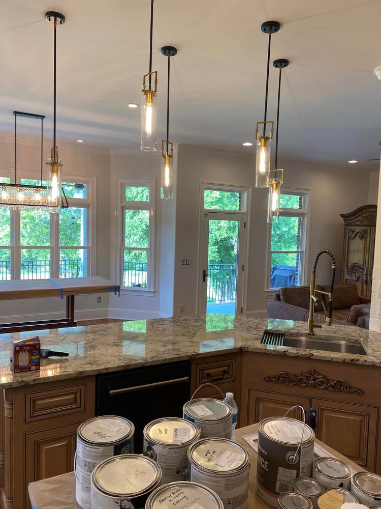 Revitalize your kitchen and cabinets with our refinishing service, bringing new life to your space through expert painting techniques that combine durability, aesthetic appeal, and cost-effectiveness. for Pinnacle Exteriors  in Franklin, TN