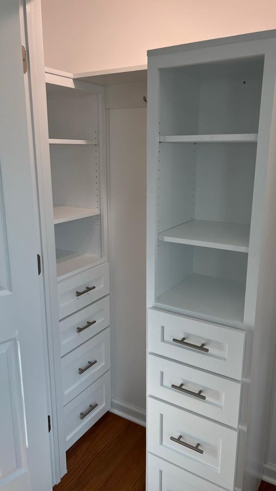 Our Custom Cabinet Repairs service offers homeowners personalized solutions to fix damaged cabinets, restoring their functionality and aesthetics to enhance the overall look and functionality of your home. for Interior Renovations A-Z in Egg Harbor Township, NJ