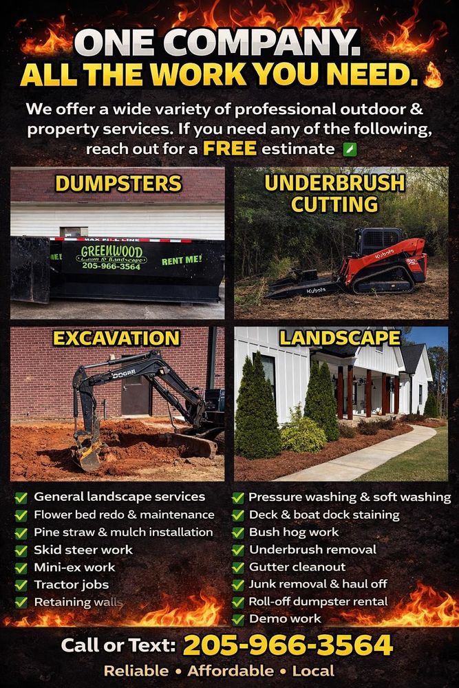 All Photos for Greenwood Lawn & Landscaping LLC in Talladega, Alabama