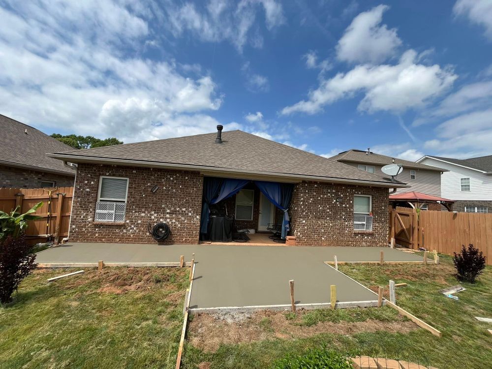 Concrete for Wicks Construction Group in Duncan, SC