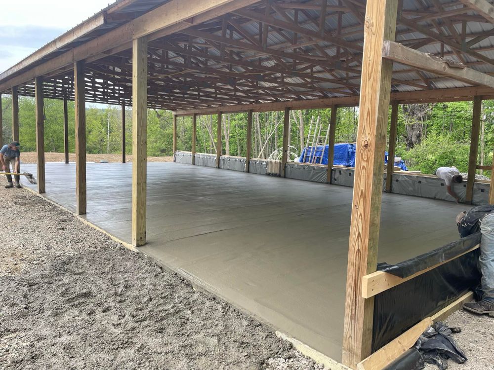 Excavating for All County Construction in 4572 State Route 12 Oxford, NY