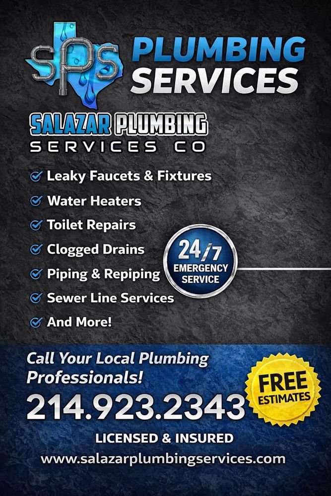 All Photos for Salazar Plumbing Services Co LLC in Garland, TX