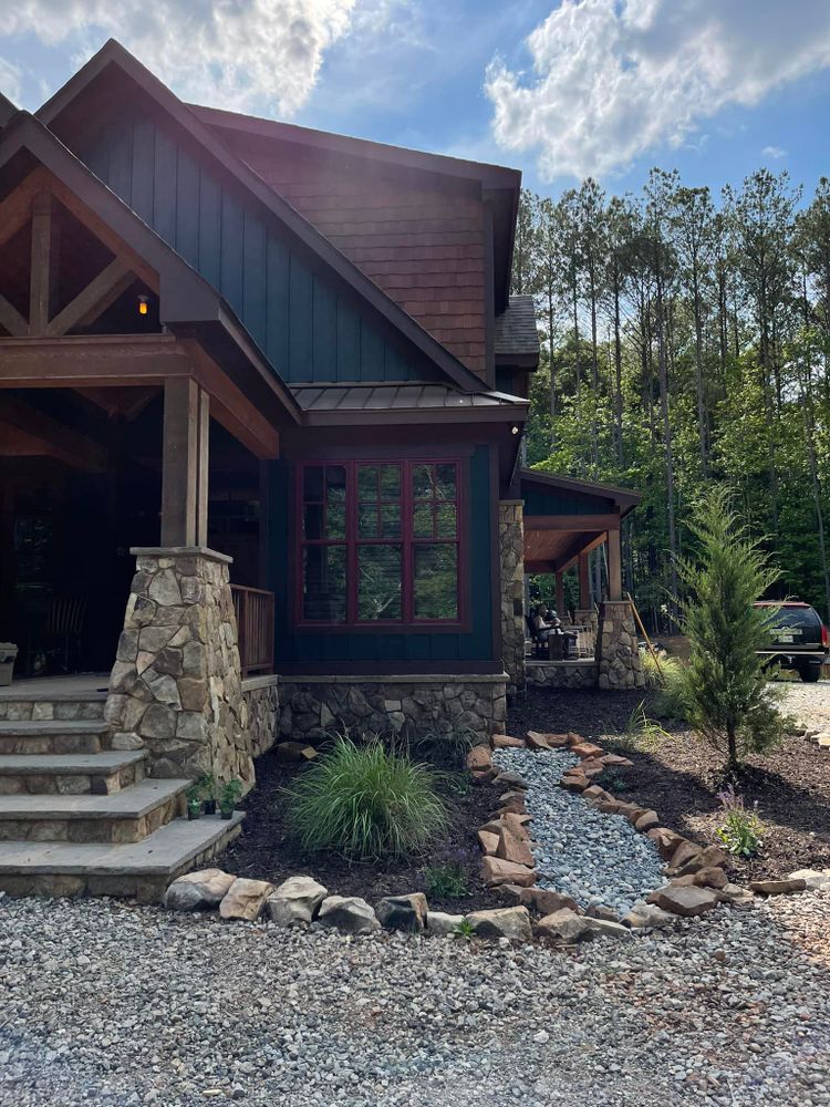 Our Trimming service enhances your home's aesthetic by expertly installing and finishing high-quality moldings, baseboards, and decorative trim, adding elegance and value to any living space with precision craftsmanship. for Beaver Creek Construction and White Tail Farm in Senoia, GA