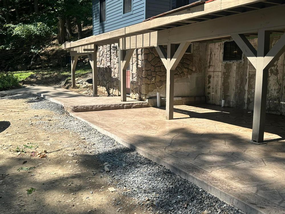 Patio Design and Construction for Big Al’s Landscaping and Concrete LLC in Albany, NY