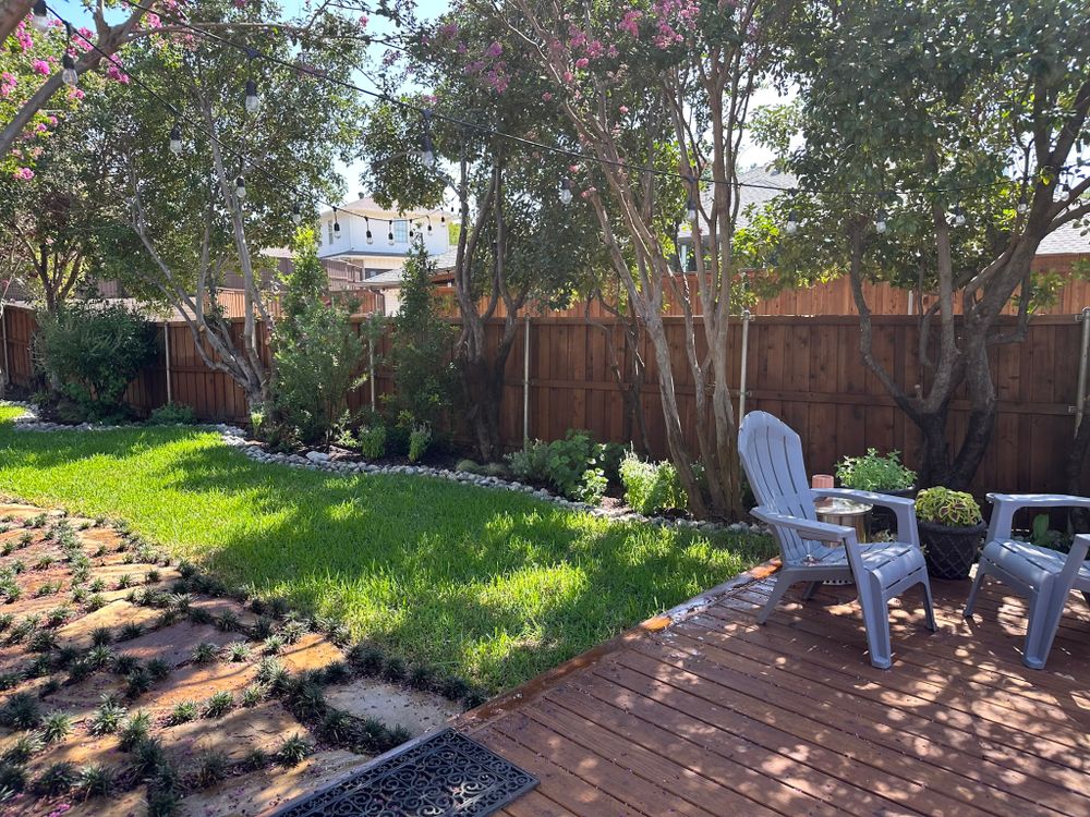 Turf & Landscaping for Walker Custom Exteriors in Dallas, TX