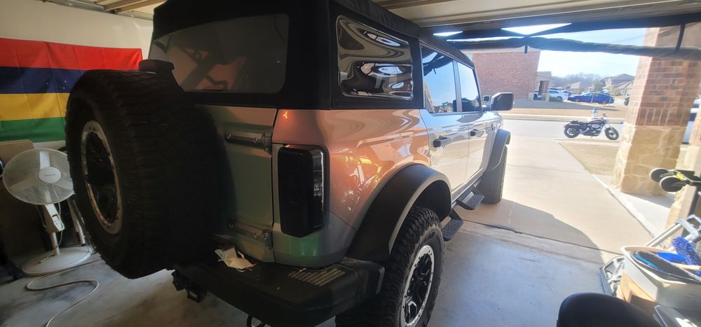 Chameleon Ford Bronco for DB WRAPS in Josephine, TX