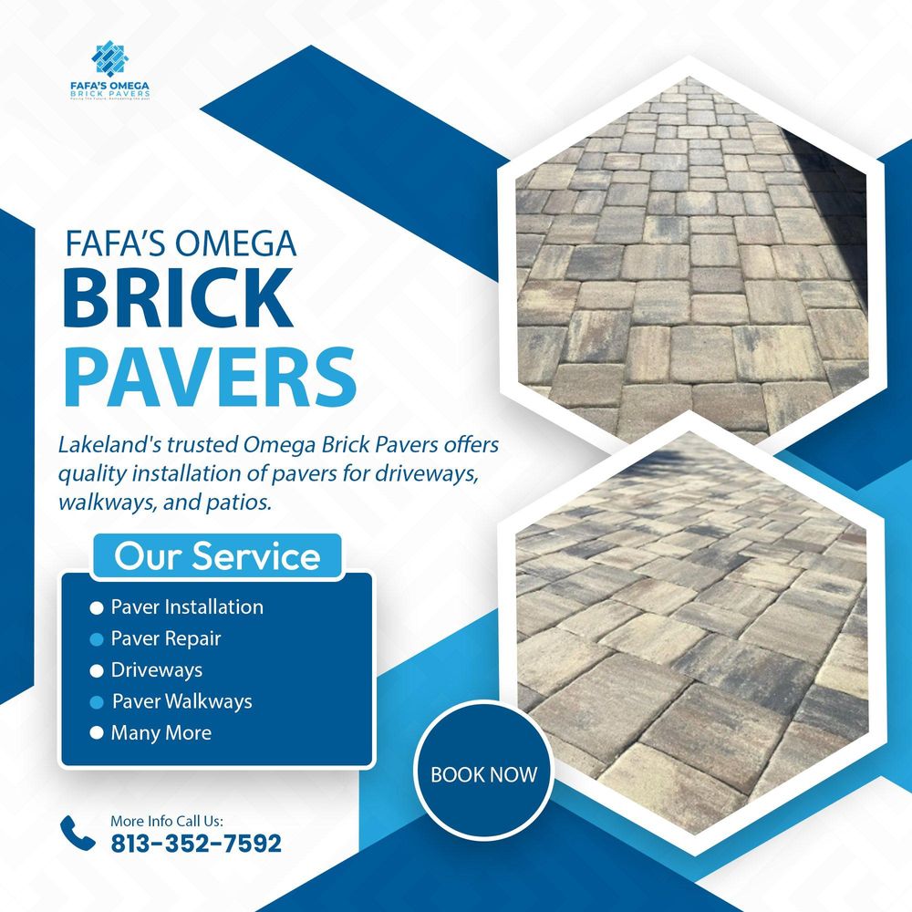 All Photos for Fafa's Omega Brick Pavers in Lakeland, FL