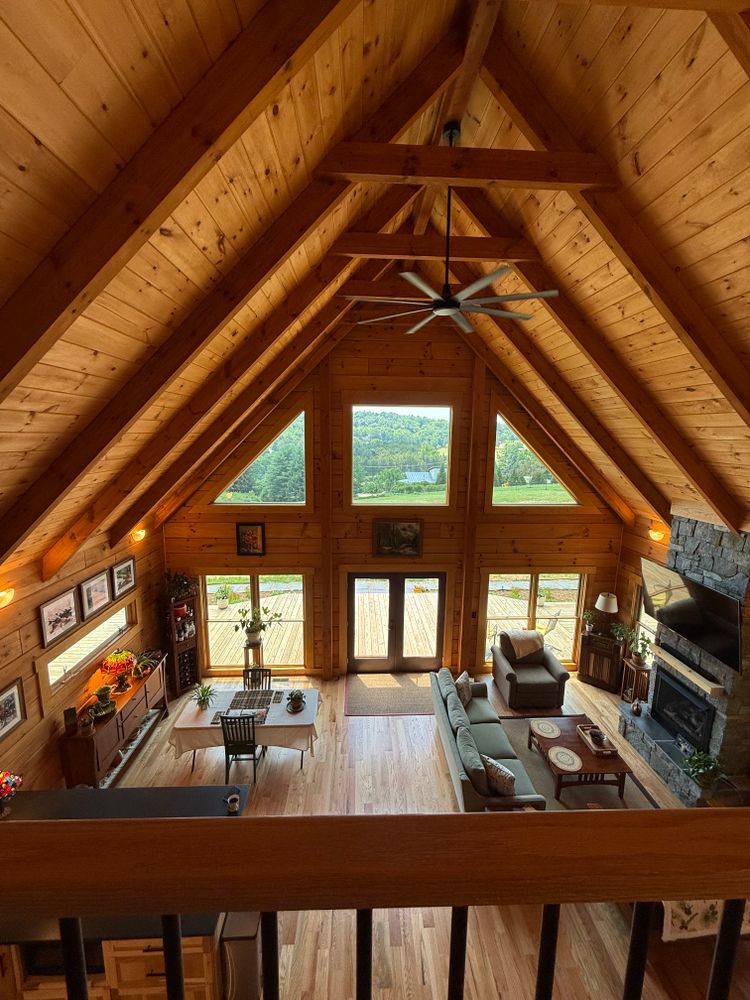 Interior Photographs for Rockbridge Home and Barns in Rockbridge County, VA