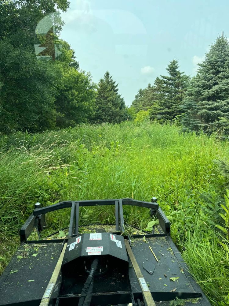 Land Clearing for RTK Co. Land Management in Raymond, MN
