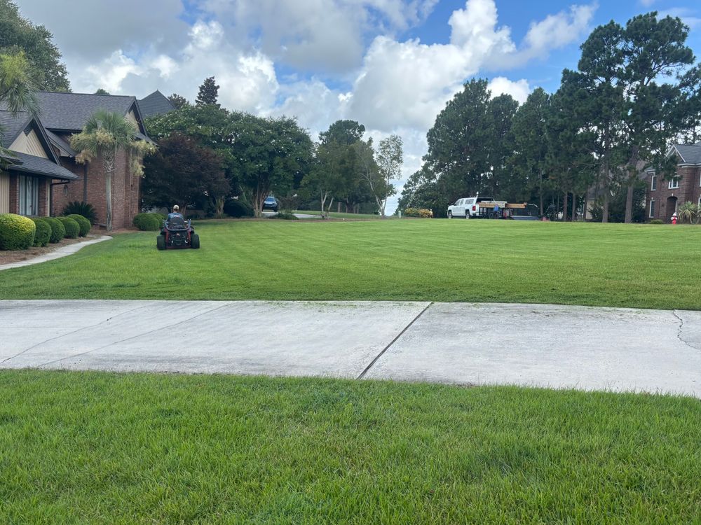 Mowing for Jonathan landscaping in Lexington, South Carolina