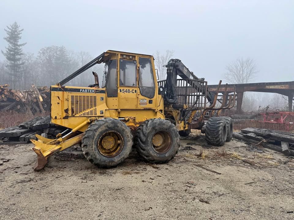 2002 Fabtek 548C Forwarder - $59,500 Good running 8-wheel forwarder. Rebuilt John Deere 6068 Engine. New pump. Rebuilt front bogie. Good tires, some are new. Ready to go to work! for  in Northumberland, NH