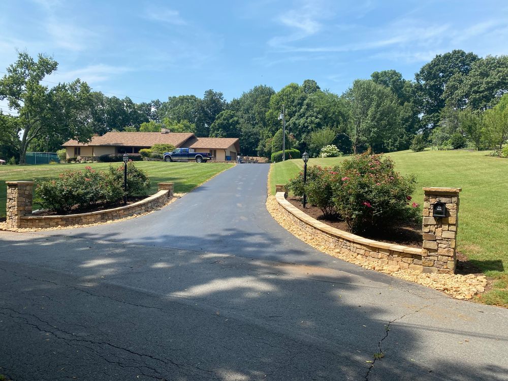 Landscape Installation for Campbell's Outdoor Living in Powell, TN