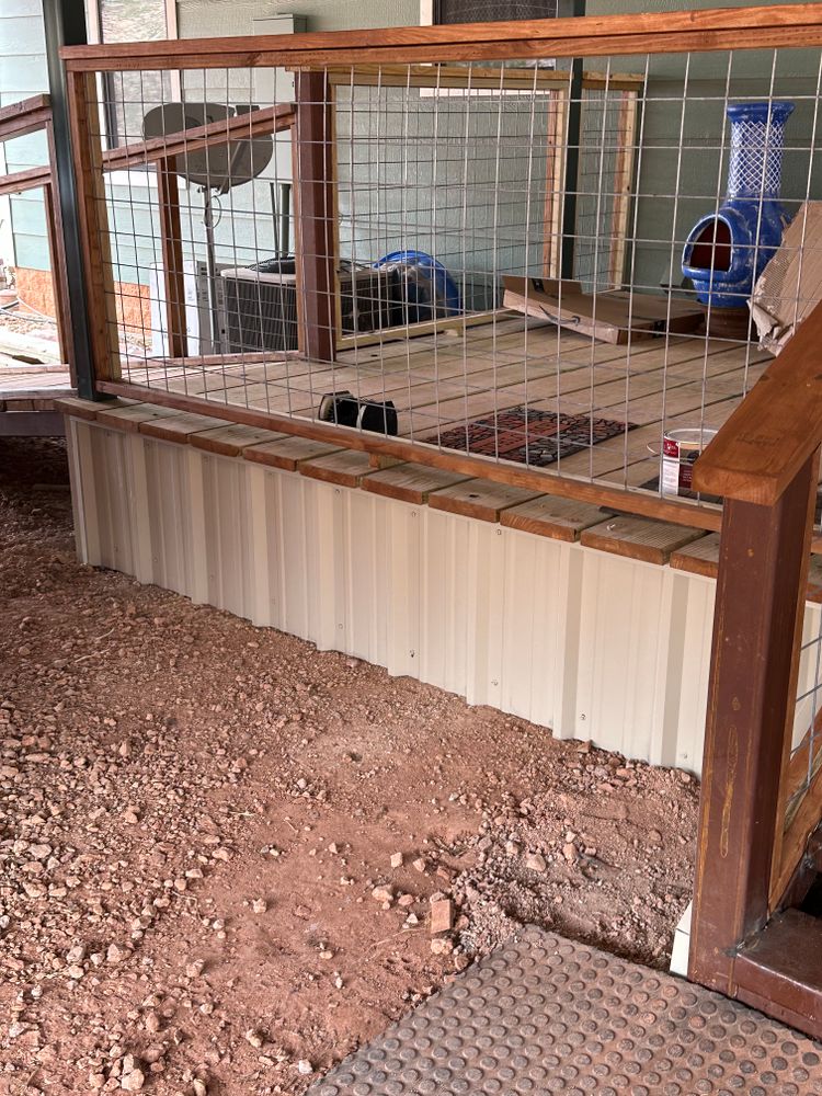 Custom Decks for Bean Welding & Construction LLC in Ballinger, TX