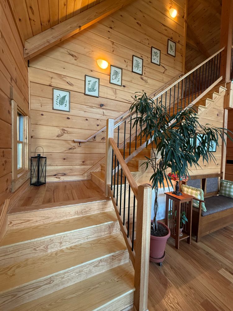 Interior Photographs for Rockbridge Home and Barns in Rockbridge County, VA