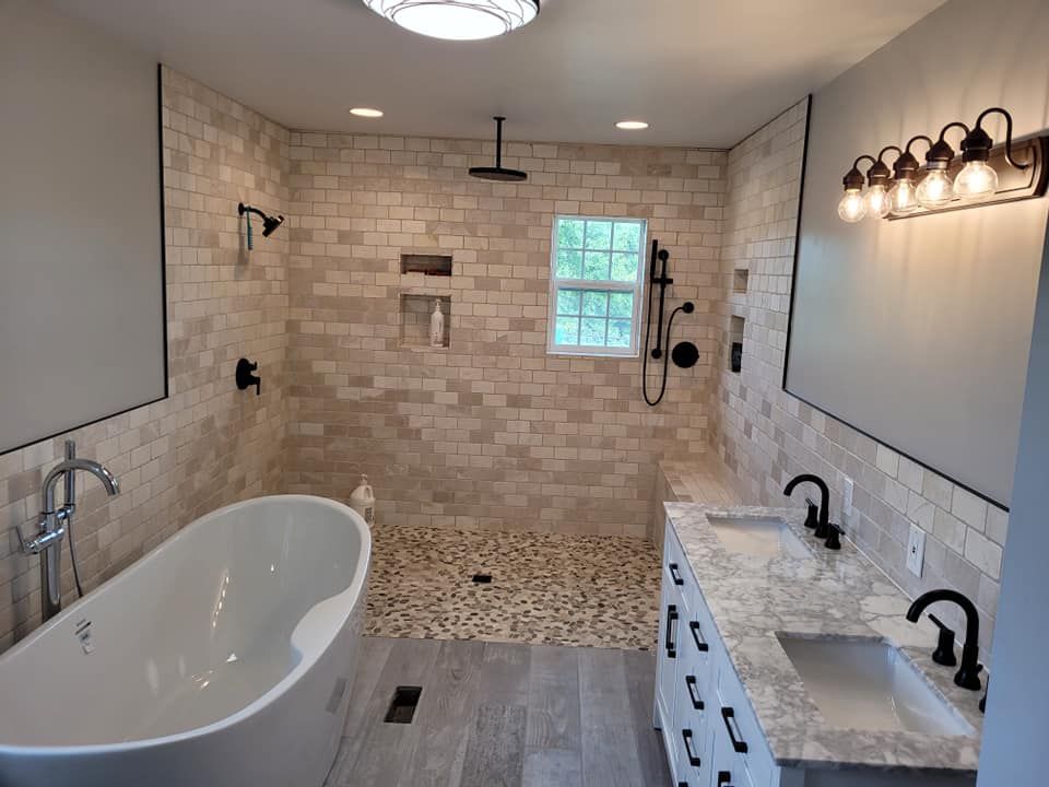 Bathroom Renovation for R&B Home Improvements & Construction LLC in Fredericktown, MO