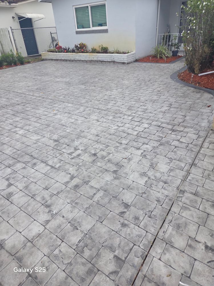 All Photos for Beautiful and Affordable Stamped Concrete by Castilla Concrete Finish Design Corp in Sunrise, FL