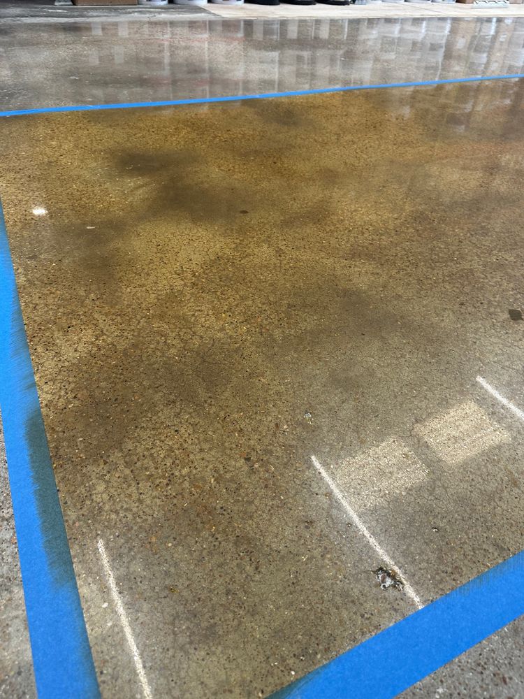 Polished Concrete  for Texas Curb N Borders in Houston, TX