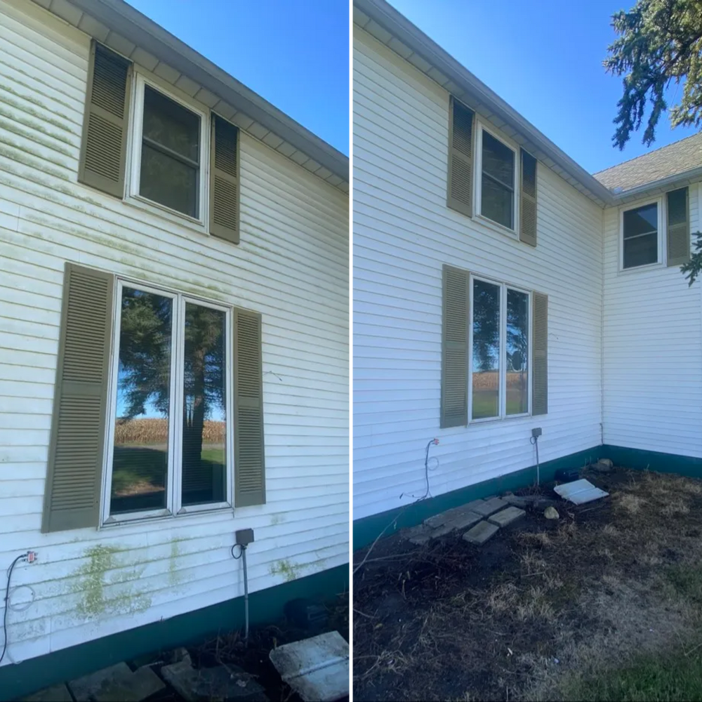 Home Softwash for Hometown Home Services Inc. in Knox, IN
