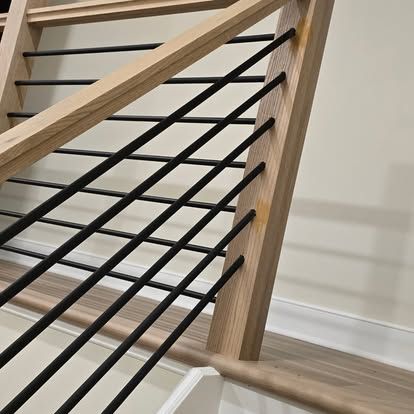 Enhance your home's safety and style with our expert railing installation services. Our team ensures precise, durable installations that perfectly complement your flooring while adding an elegant touch to any space. for Big T Floors in Mercer County, NJ