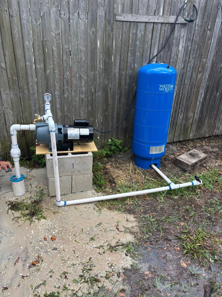 Our Well Pump Repair & Maintenance service ensures optimal performance, addressing issues quickly and effectively to keep your water supply reliable and efficient. Trust our experts for timely, professional care of your well system. for Aside from the Rest in Port Orange, FL